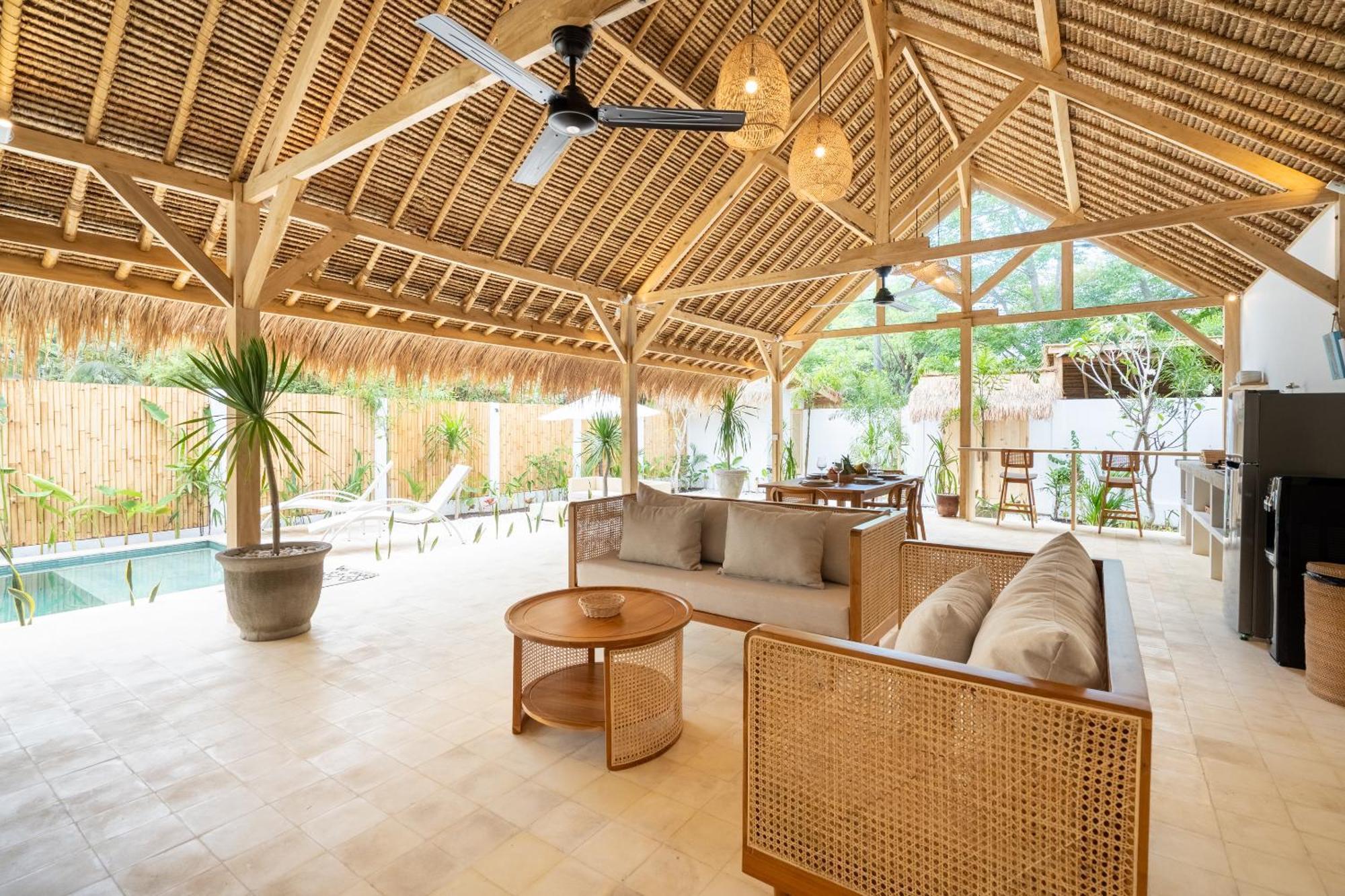 Villa Kelapa Kucing Gili Air Exterior photo