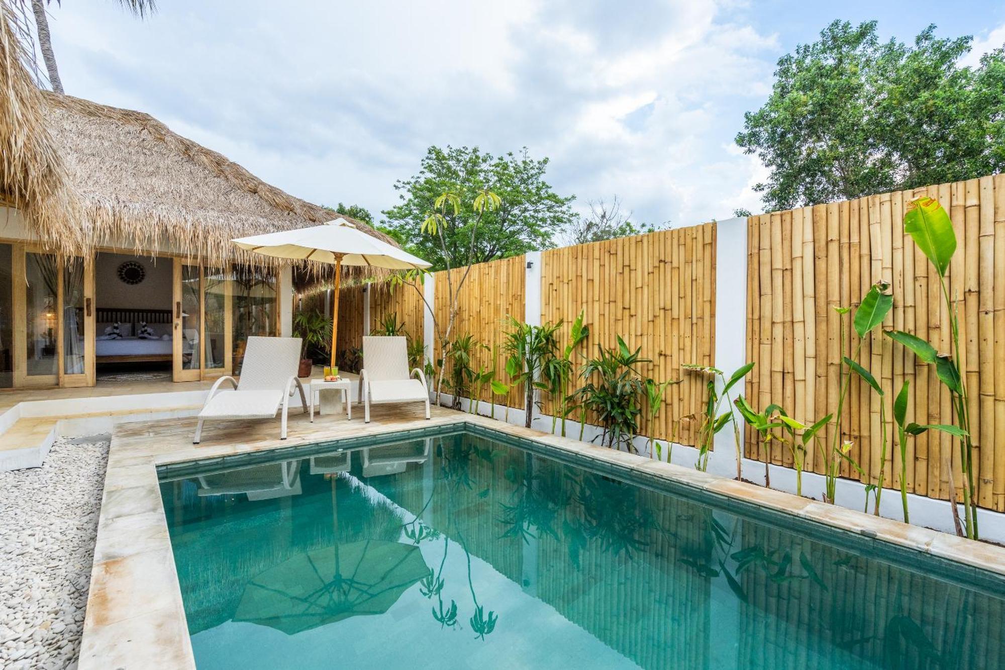 Villa Kelapa Kucing Gili Air Exterior photo