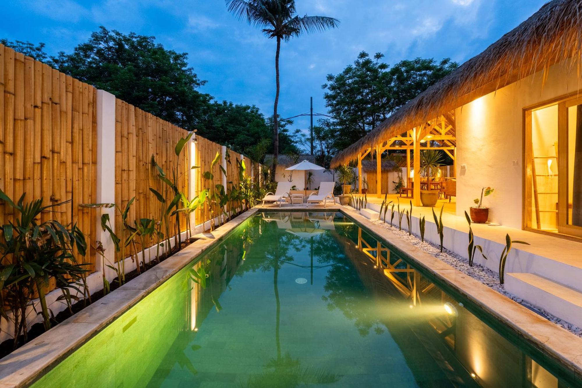 Villa Kelapa Kucing Gili Air Exterior photo