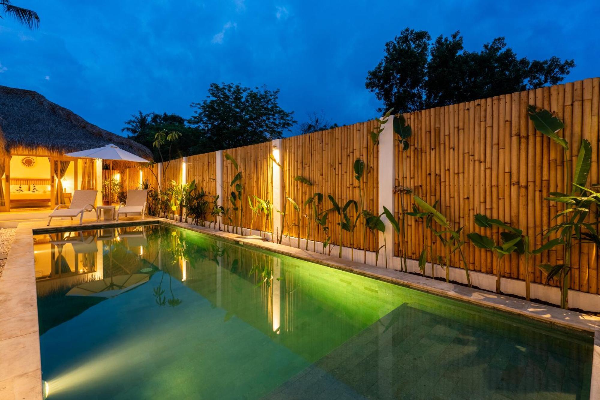 Villa Kelapa Kucing Gili Air Exterior photo