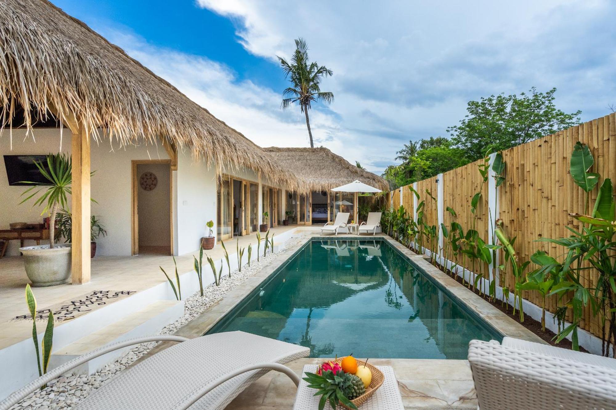 Villa Kelapa Kucing Gili Air Exterior photo