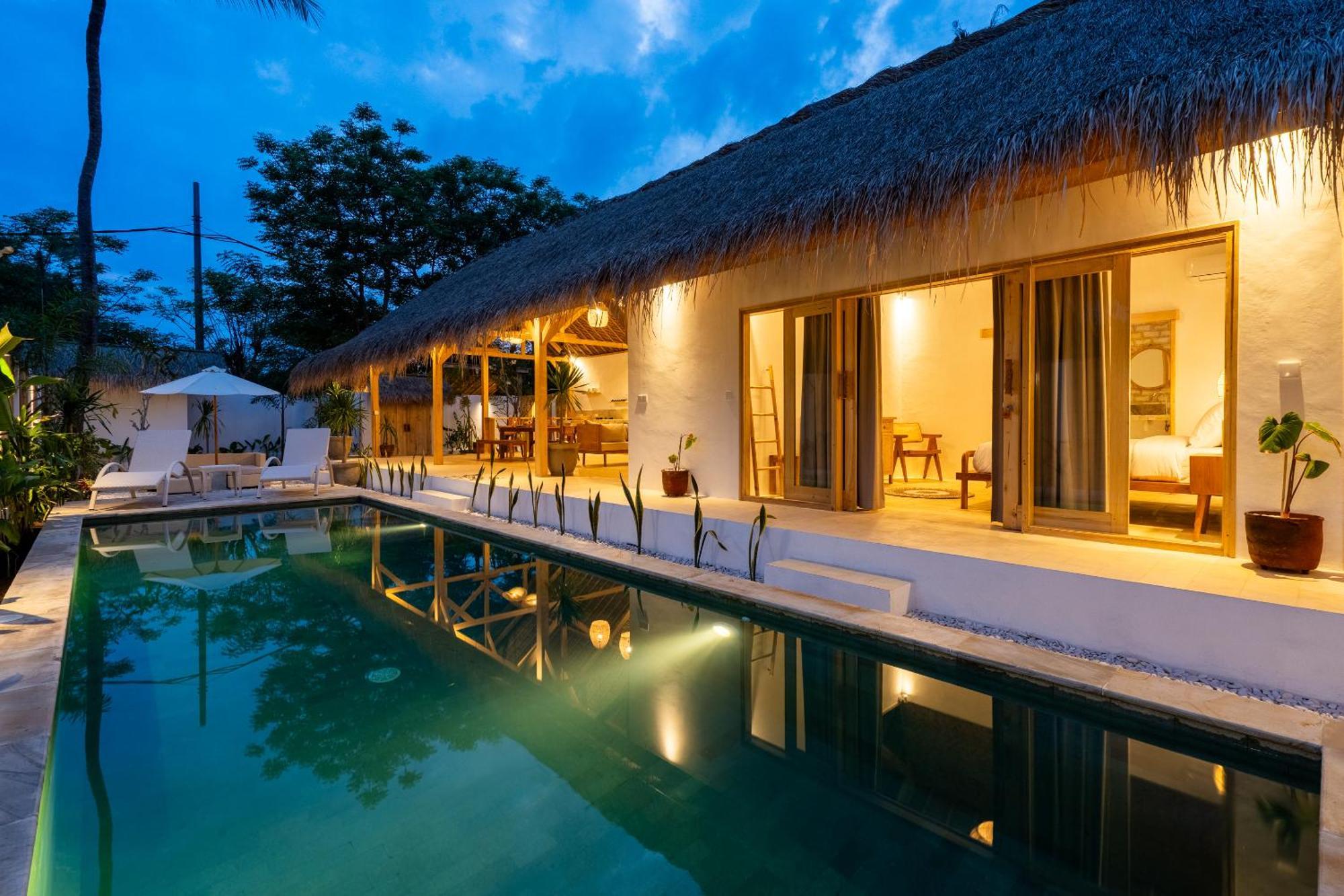 Villa Kelapa Kucing Gili Air Exterior photo