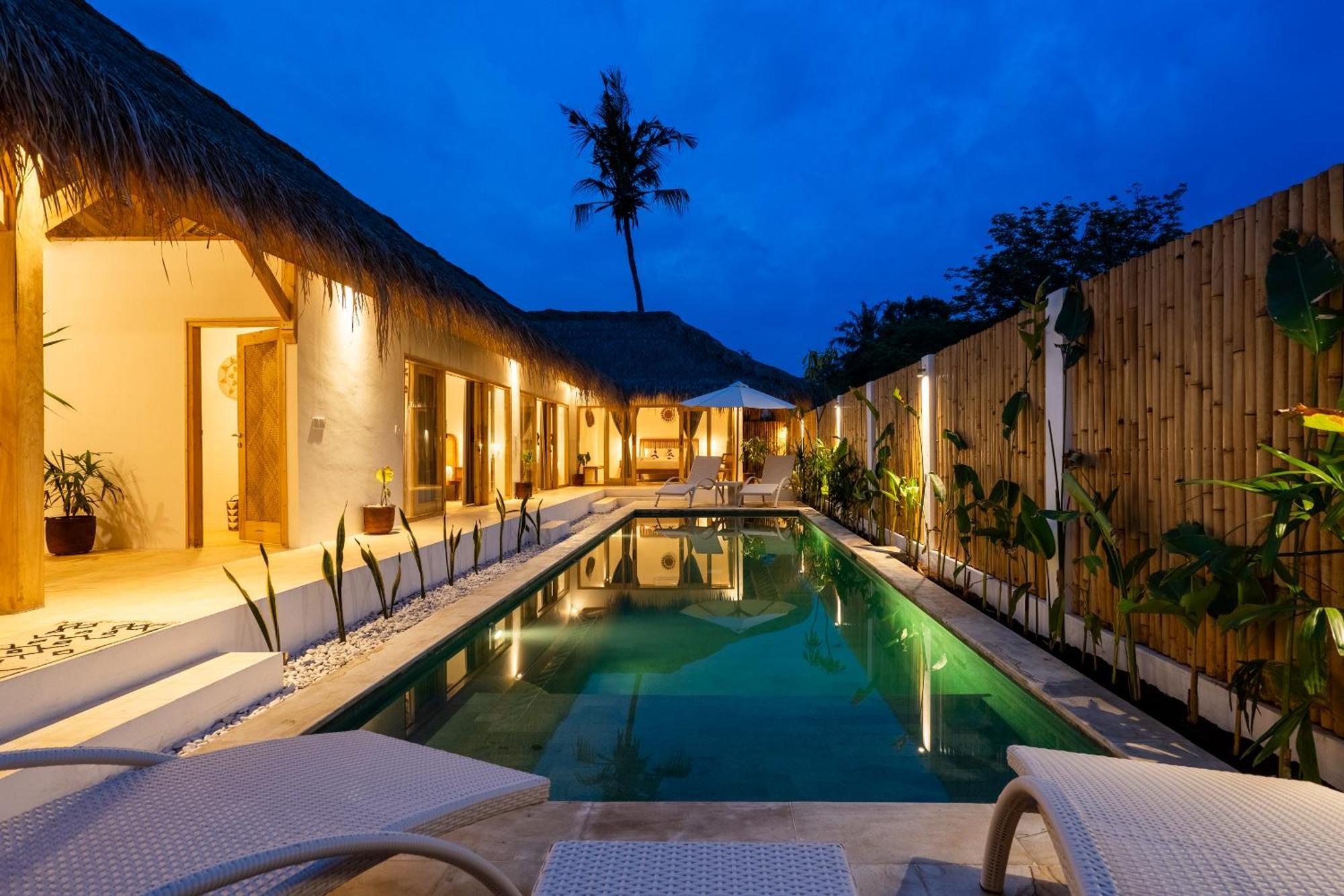 Villa Kelapa Kucing Gili Air Exterior photo