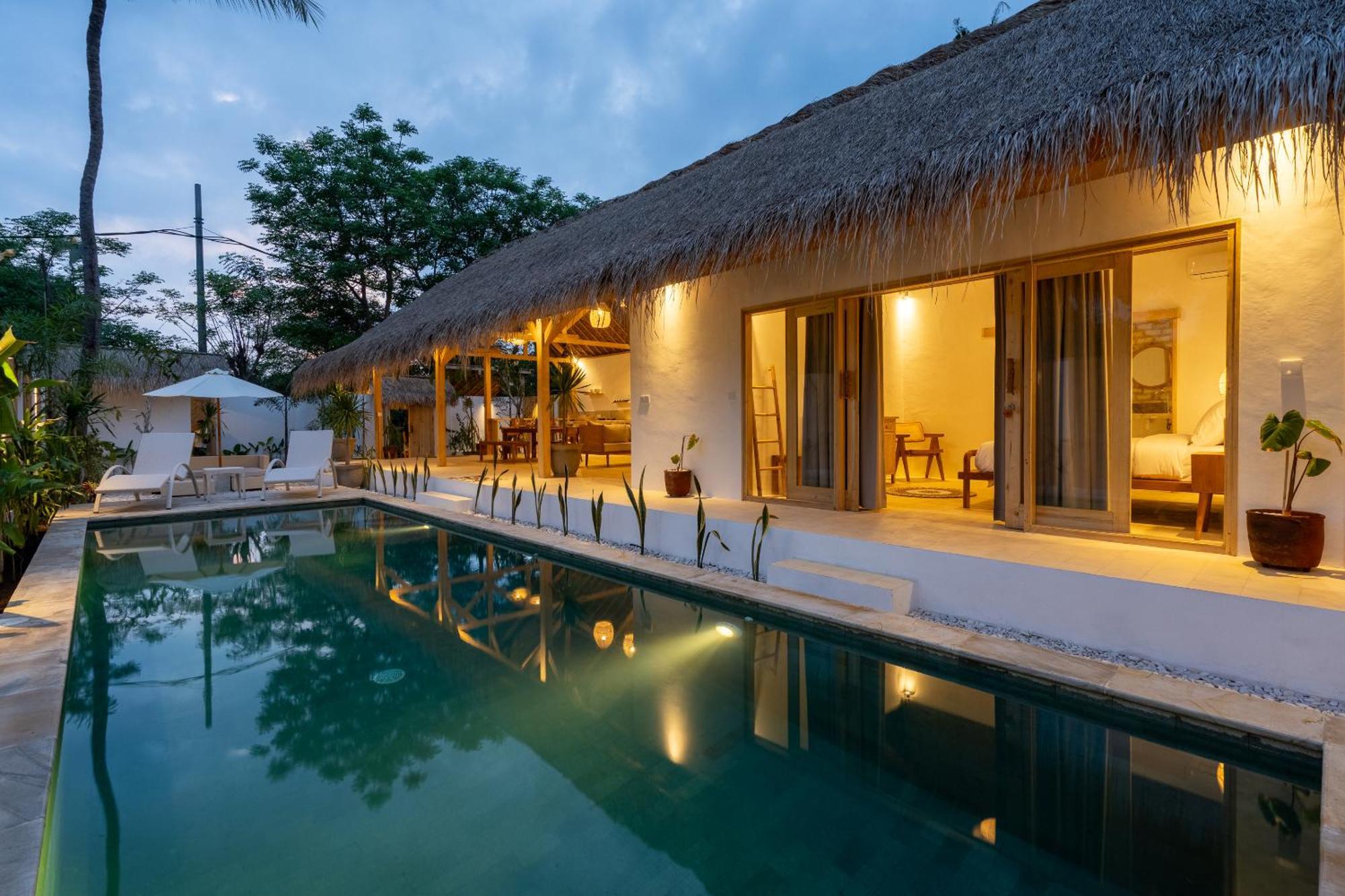 Villa Kelapa Kucing Gili Air Exterior photo